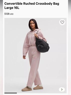 Lululemon convertible rushed crossbody bag